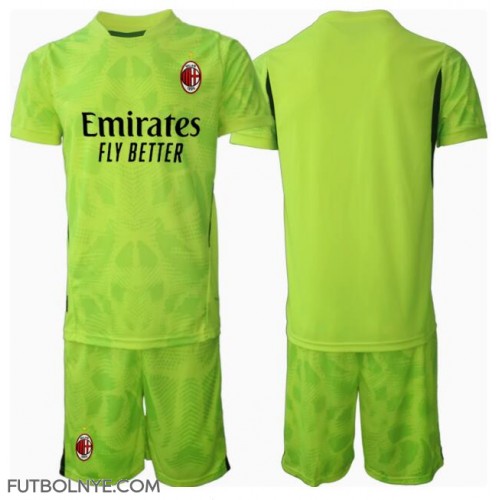 Camiseta AC Milan Portero Tercera Equipación para niños 2024-25 manga corta (+ pantalones cortos)